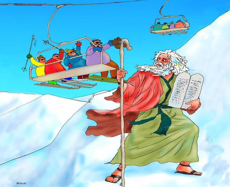 40 лет Моисей держал евреев в карантине